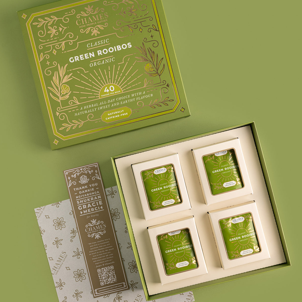 Chames Green Rooibos Tea